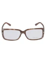 Tom Ford Stripe Effect Frame Glasses In 059