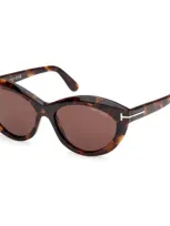 Tom Ford Sunglasses In Havana/marrone