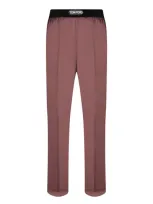 Tom Ford Brown Silk Pants