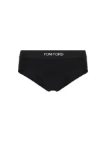 Tom Ford Briefs With Logo In Black