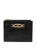 Tom Ford Whitney Card Holder In Black