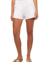 Travis Mathew Cloud Terry Shorts In White