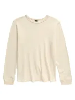 Treasure & Bond Kids' Waffle Thermal T-shirt In Neutral