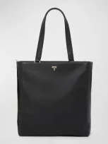 Tumi Vail North/south Tote Bag In Black/light Gold