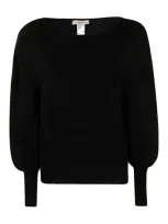 Twinset Round Neck Sweater In Negro