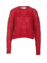 Twinset Sweater In Red