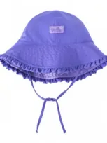 Uv Skinz Babies'  Reversible Sun Hat In Purple/misty Purple