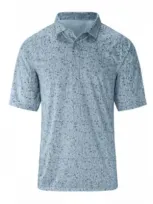 Uv Skinz Short Sleeve Polo In Island Ace