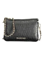 Valentino Garavani Small Alexia Black Satchel Bag In Bke