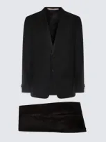 Valentino Black Wool Suits