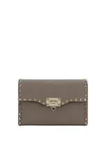 Valentino Garavani Small Rockstud Shoulder Bag In Multicolor