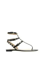 Valentino Garavani Sandals In Black