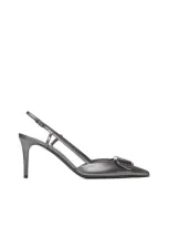 Valentino Garavani Sandals In Grey