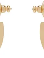 Valentino Garavani The Bold Edition Vlogo Earrings In Cs4 Oro 18