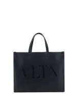 Valentino Garavani Medium Tote Handbag In Nero