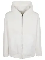 Valentino Poliestere Diagonale Memory Jacket In White