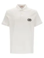 Valentino Vlogo Signature Polo In White