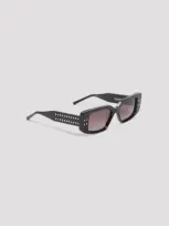 Valentino V - Cinque Sunglasses In Blk Gld