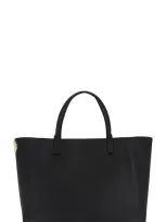 Valentino Garavani V Logo Side Tote In Nero