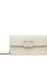 Valentino Garavani Wallet W Strap In White