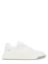 Valentino Garavani White Nappa Leather One Stud Sneakers In 0bo