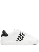 Versace Greca Sneakers In White