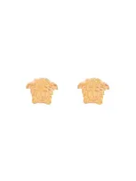 Versace Medusa Head Earrings In Gold