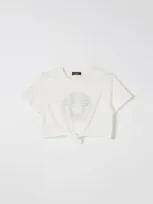 Versace T-shirt  Kids Color White In Black