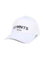 Vtmnts Paris Baseball Cap In White