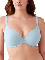 Wacoal Shape Revelation Shallow Top T-shirt Bra In Winter Sky