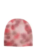 Warm-me Unisex Red Hats In Pink