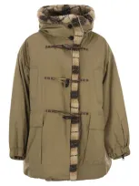 Weekend Max Mara Susa - Drip-proof Cotton Parka In Beige