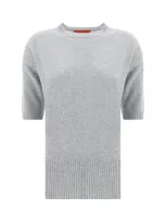 Wild Cashmere Kylie Sweater In Grey