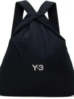 Y-3 Black Printed Backpack