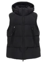 Y-3 M Puff Vest In Black