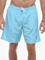 Yes I Am Man Swim Trunks Sky Blue Size Xl Polyester