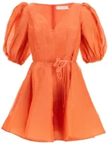 Zimmermann Tranquility Linen And In Orange