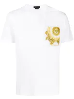 Versace Medusa Pocket T-shirt In White