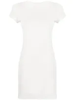 Rick Owens Level Longline T-shirt In White