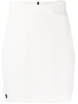 Philipp Plein High-waisted Skirt In White