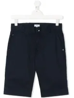 Hugo Boss Kids' Slim Chino Shorts In Blue