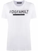 Dolce & Gabbana Hashtag In White