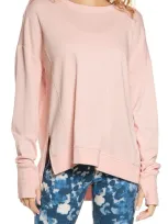 Sweaty Betty After Class Sweatshirt In Liberated Pink