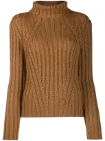 Tom Ford Chunky-knit Jumper In Brown