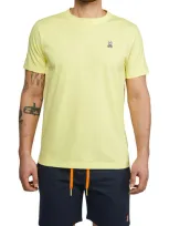 Psycho Bunny Classic Slim Fit Crewneck Tee In Lemon Toni