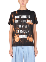 Golden Goose Slogan-print T-shirt In Multicolor