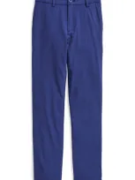 Vineyard Vines Kids' Performance Breaker Pants In Deep Cobalt