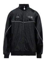 Li-ning Long Sleeve Windbreaker Jacket In Black