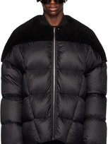 Rick Owens Puffer Flight Jacket In Black